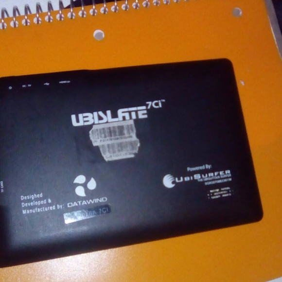 (SOLD) Black Android Tablet - Picture 3 of 3