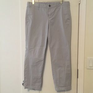 Light gray Gap skinny boyfriend khakis!