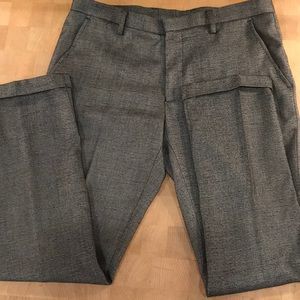 TOPMAN grey/black men’s dress pants size S.