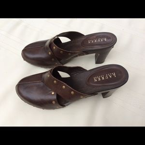 N/Worn Ralph Lauren Clogs.