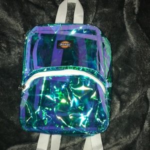 Translucent/Iridescent Small Backpack