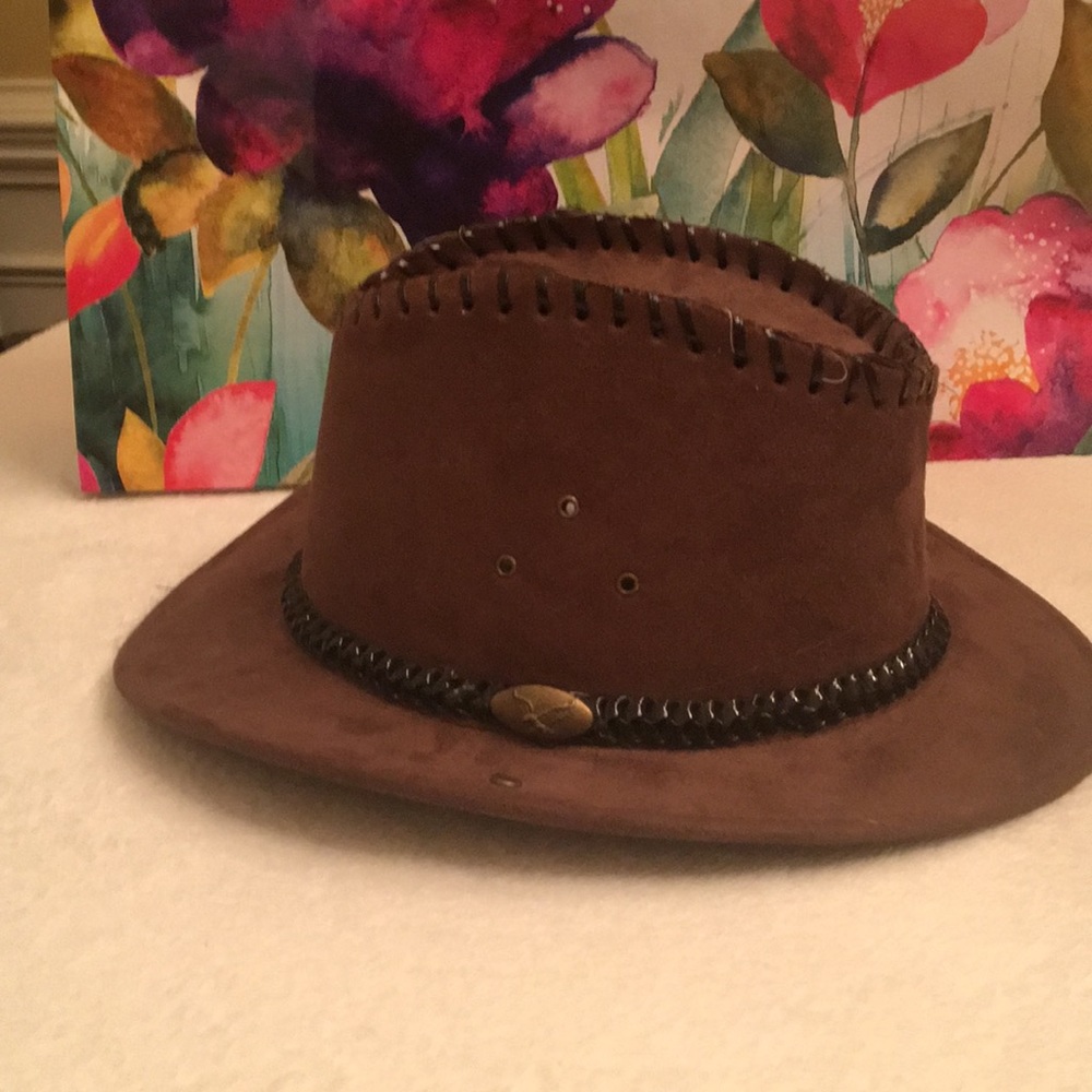 Faux suede Cowboy Hat