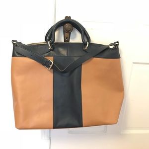 Mark & Graham Leather overnight / travel bag