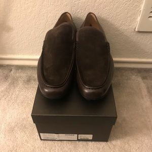 Suede/ Leather Gucci Loafers