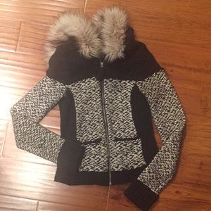 Anthropologie Zipper sweater