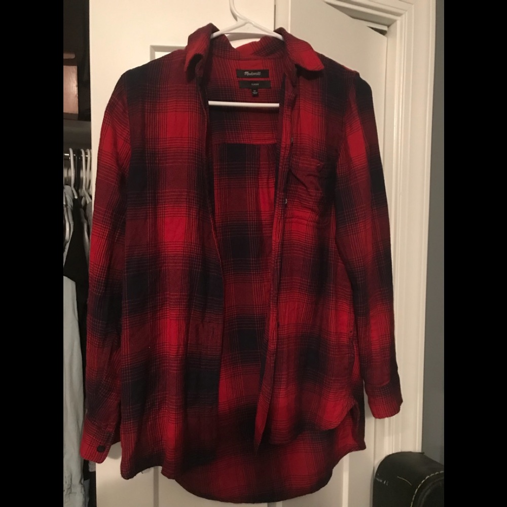 Madewell flannel XS