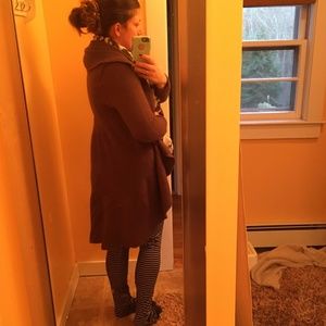 Soma Intimates long, ruffled cardigan