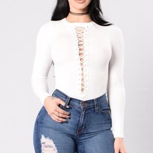 Poor Little Fool Bodysuit Size L