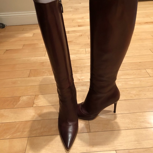 Gucci mahogany red boots - Picture 3 of 6