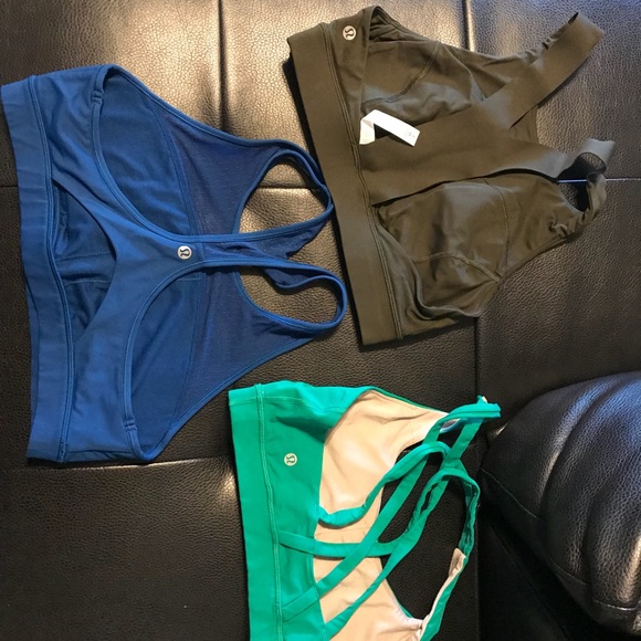 3 Lululemon Bras - Picture 2 of 2