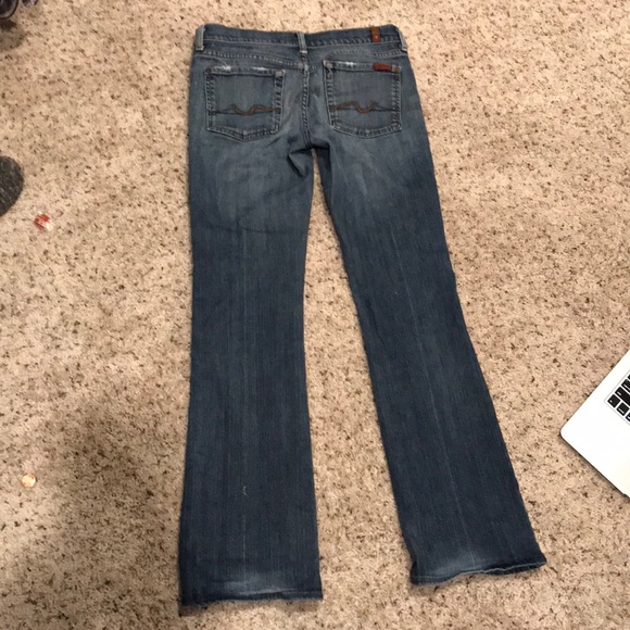 Seven 7 for all mankind bootcut jeans - Picture 2 of 3