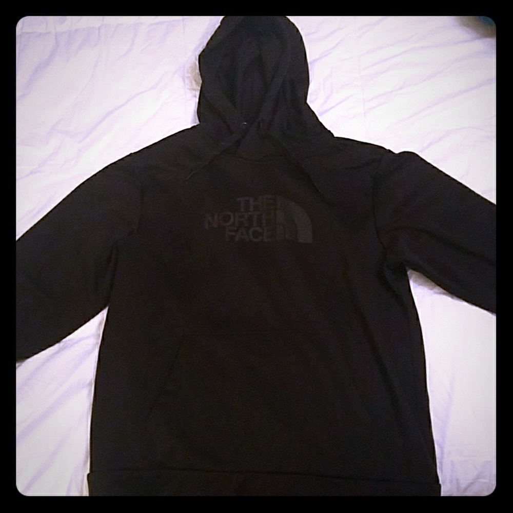North face hooded sweatshirt