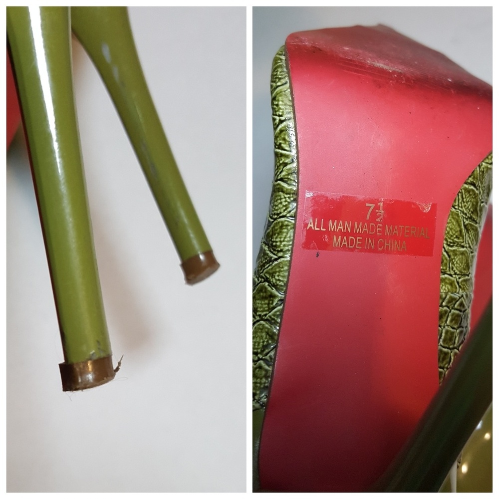 STUNNING Bright Green Heels! - Picture 5 of 8