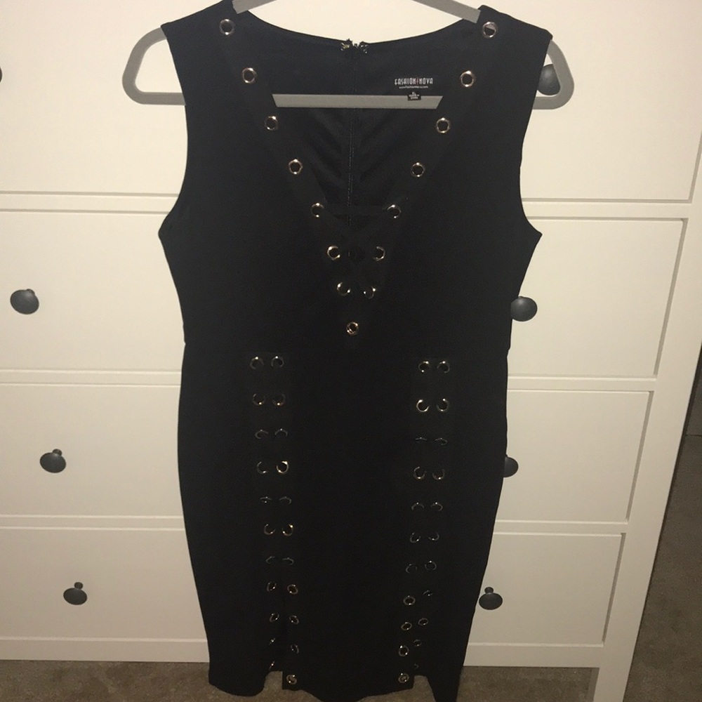 Fashion Nova Eye Let It Happen Dress