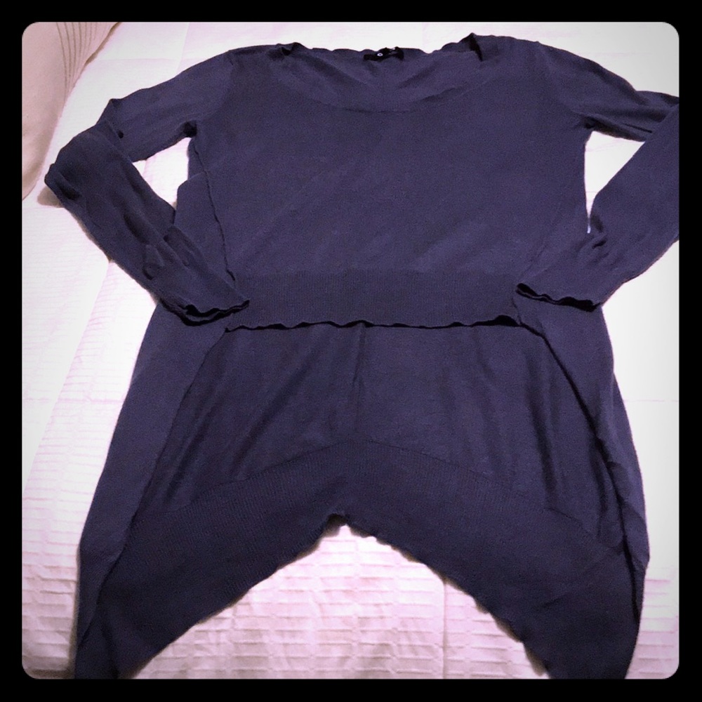 ASOS light weight high low sweater size 6