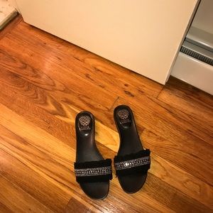 Black Vince Camuto sandals
