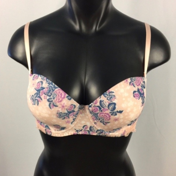 FREE PEOPLE Intimately Floral & Lace Demi Bra - Picture 1 of 8