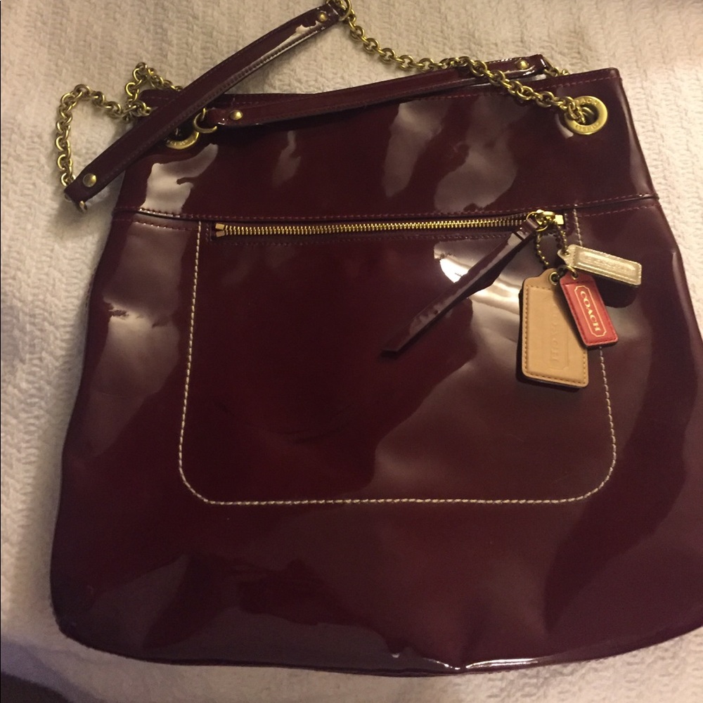 Patent Leather Coach purse