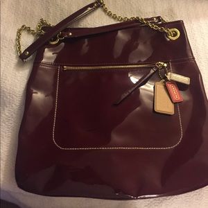 Patent Leather Coach purse