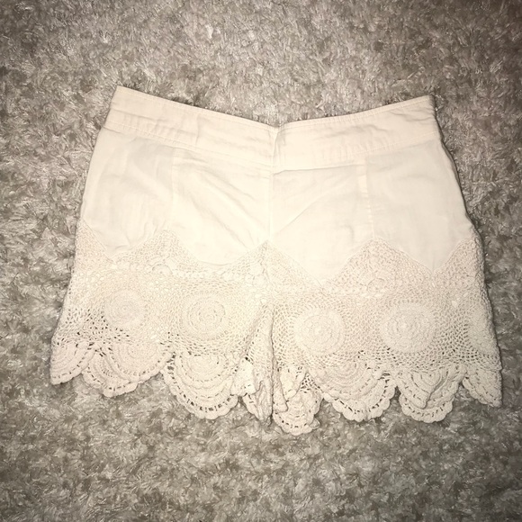 Free People Pants - Free People Linen and Crochet Shorts