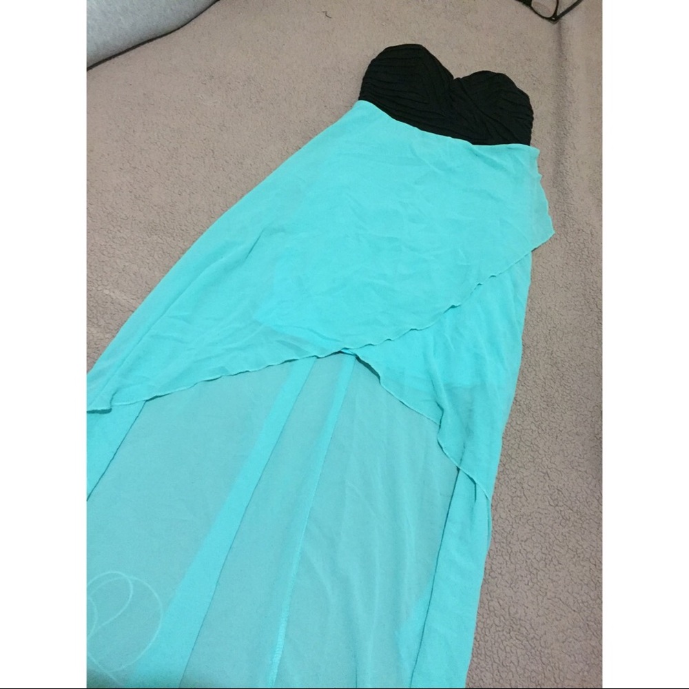Turquoise summer dress