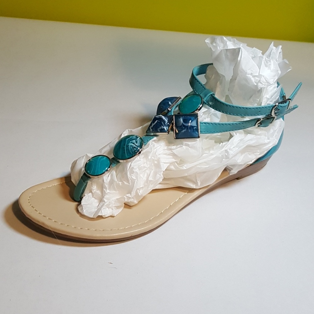 Turquoise Sandals!