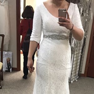 Wedding dress Sz 12