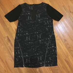 Zipper Splatter print LBD
