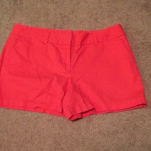 Loft Coral Shorts