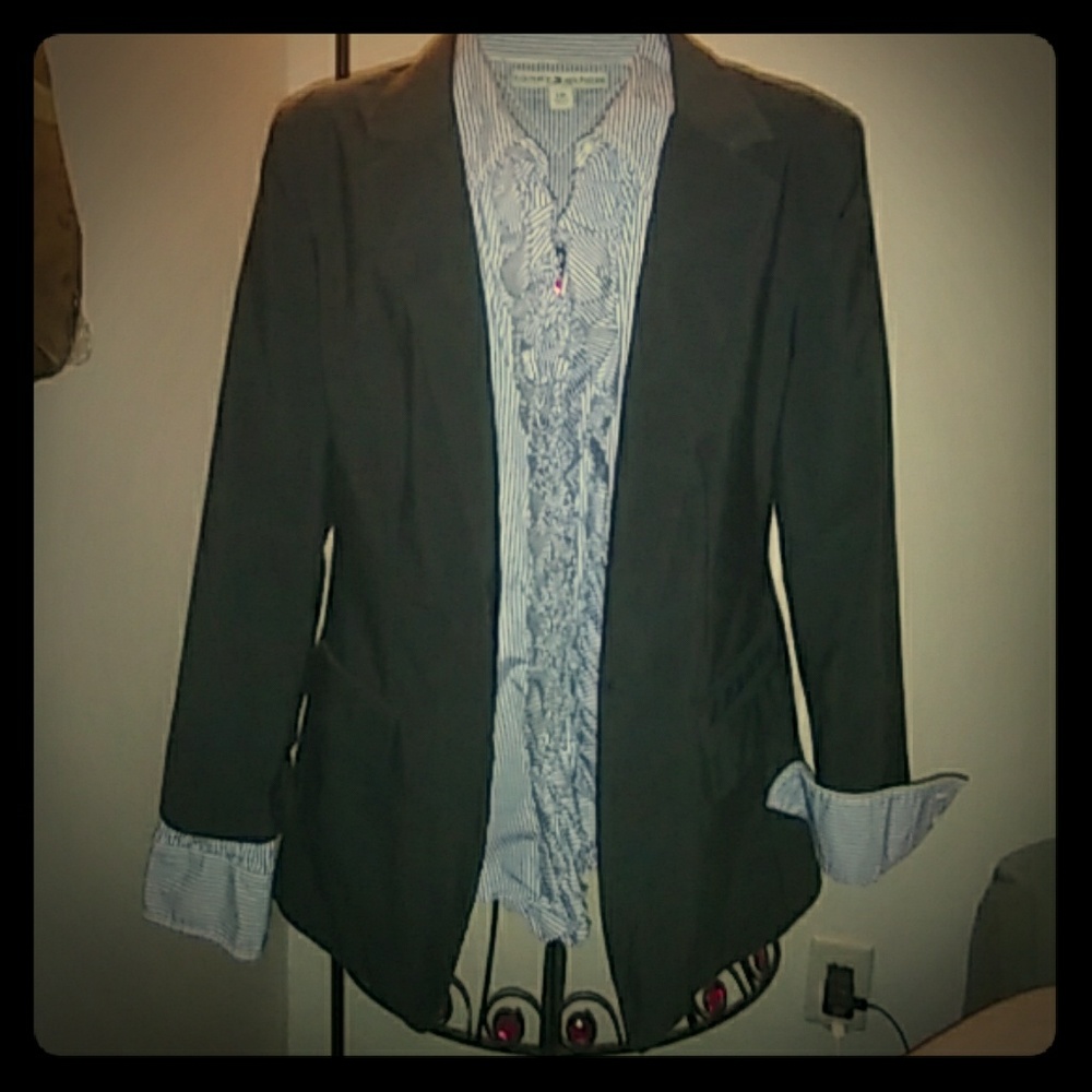 Tommy Hilfiger Ruffled Front Shirt