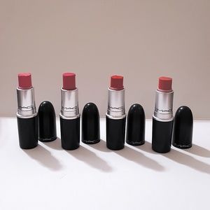 Set of 4 MAC Lipsticks