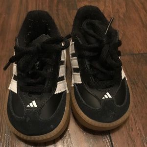 Toddler Adidas sambas, size 3