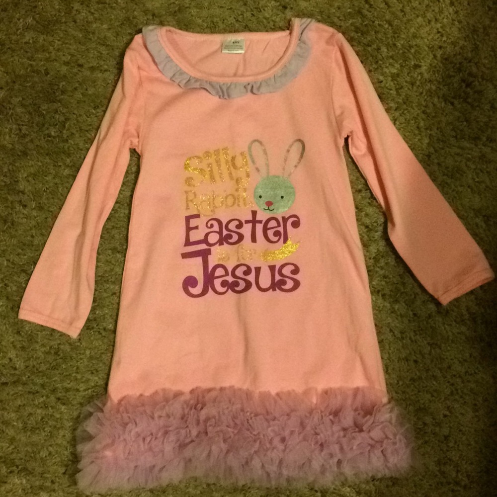 Girls sz 6x Easter dress NWOT