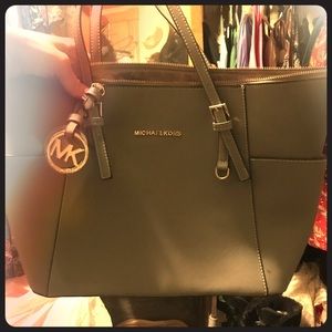 Grey MIchael Kors bag