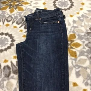American Eagle hi-rise skinny jeans (4L)