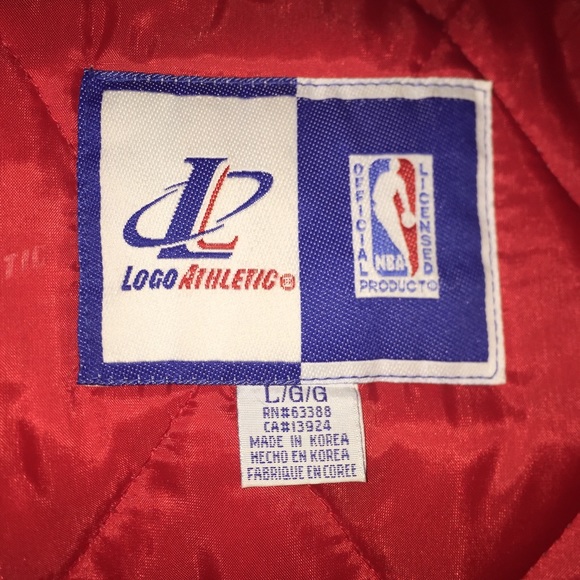 Deadstock Logo Athletic Chicago Bulls winter coat - Picture 3 of 5