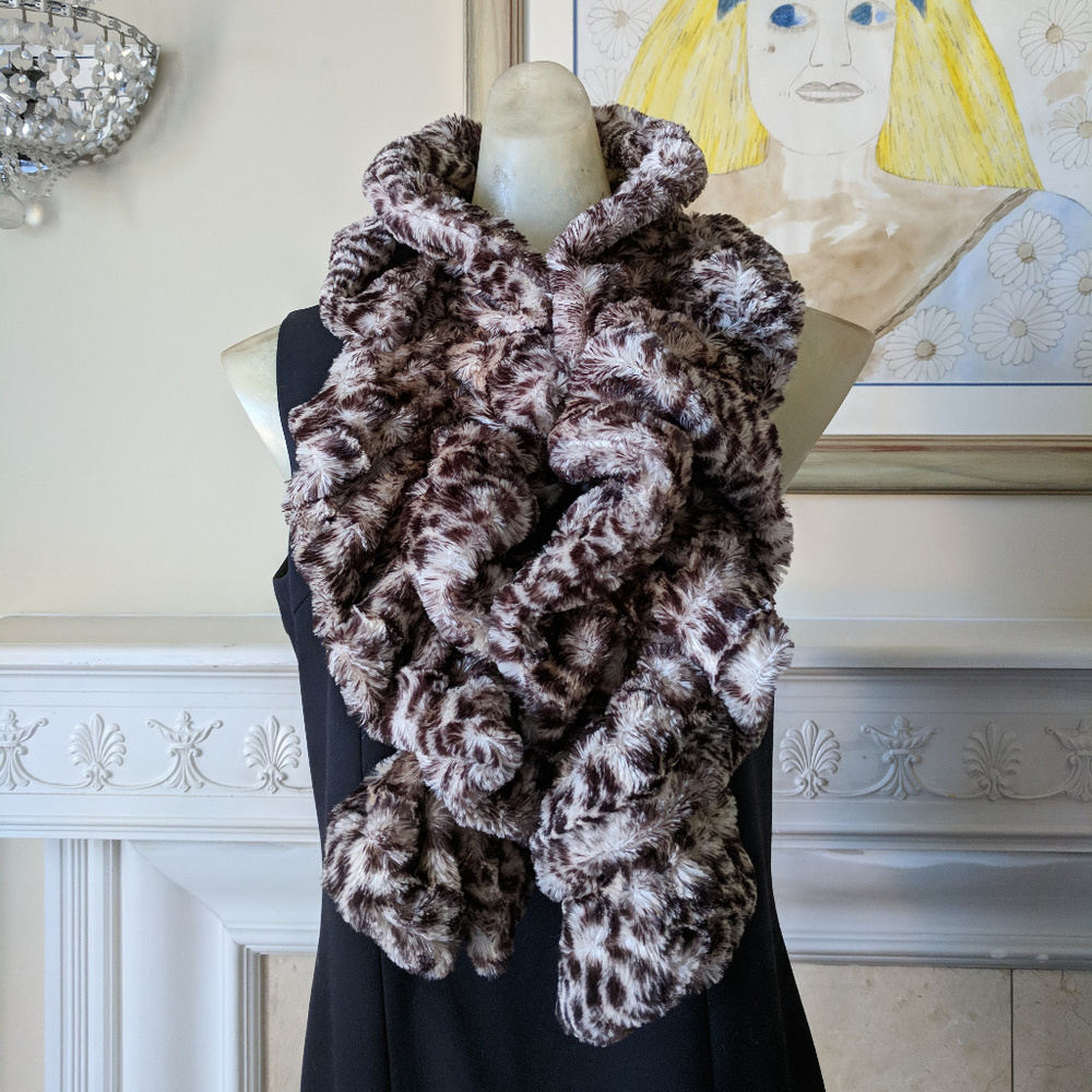 faux fur scarf