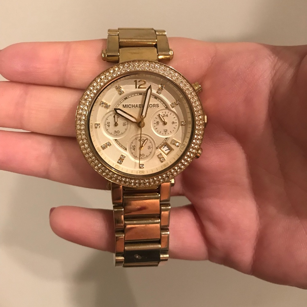 Gold Michael Kors Watch