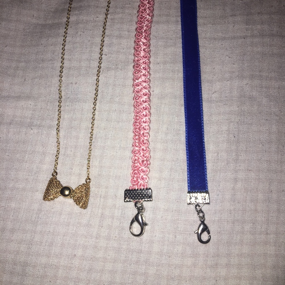 3 necklaces