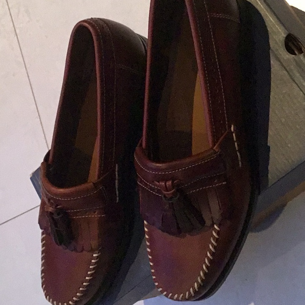 Bass loafers with kiltie and tassel