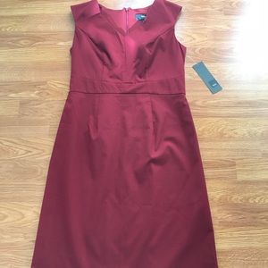 Classy, Deep Red Dress