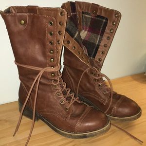 Steve Madden Combat Boots