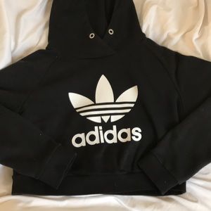 adidas Tops - Adidas Original Trefoil Cropped Hoodie SOLD adidas Tops - Adidas Original Trefoil Cropped Hoodie SOLD