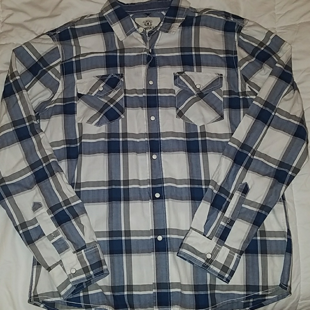 Roebuck & co causal button down