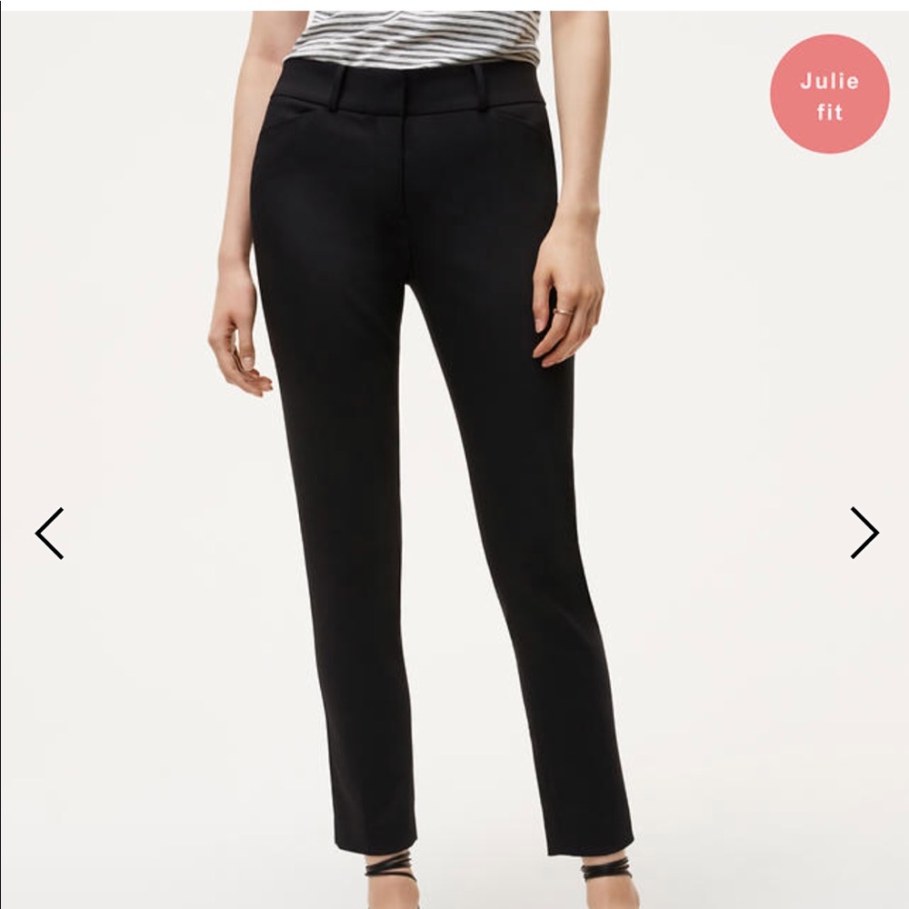 Ann Taylor loft Julie Fit pants size 10