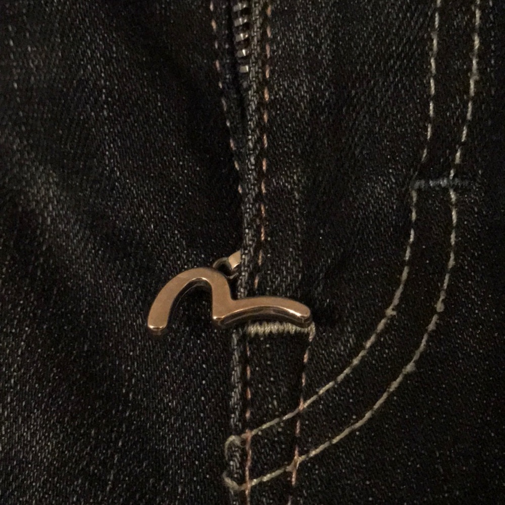 Evisu Distressed Jeans