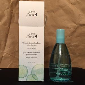 100% Pure Cucumber Juice Cleansing Foam