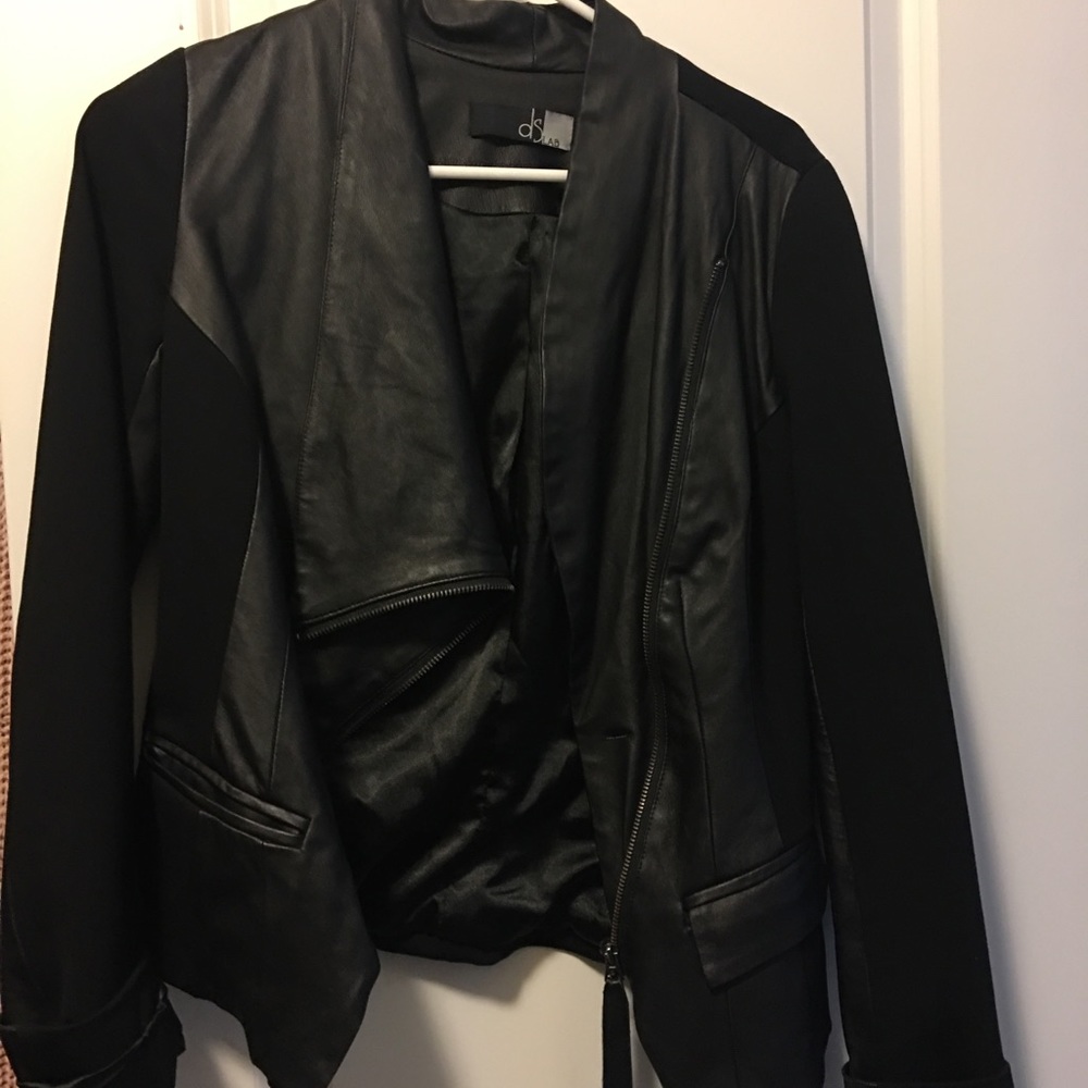 DS Lab Black Leather jacket