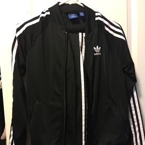 Adidas track suit - black -XS