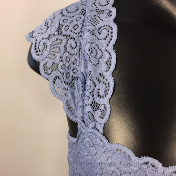 Free People Intimately Bralette Blue Size Small - Picture 2 of 8
